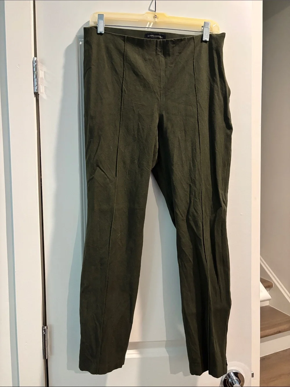 Banana Republic Dark Olive Green Men's Dress Pants
